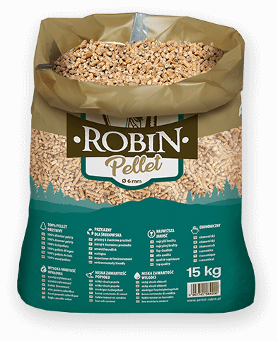 worek pelletu opałowego Robin do kupienia w Czerwieńsku lub sklepie internetowym